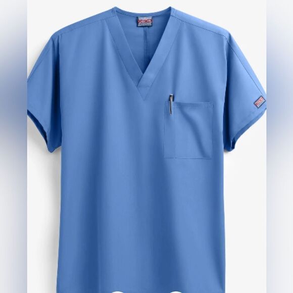 3XL Unisex V-Neck Top #4876 Ciew Blue
Cherokee Workwear - Picture 1 of 6